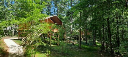 Tente 1 chambre, avec piscine