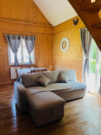 Chalet 3 chambres, avec jardin