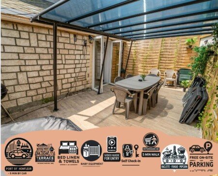 Appartement 2 chambres, avec jacuzzi