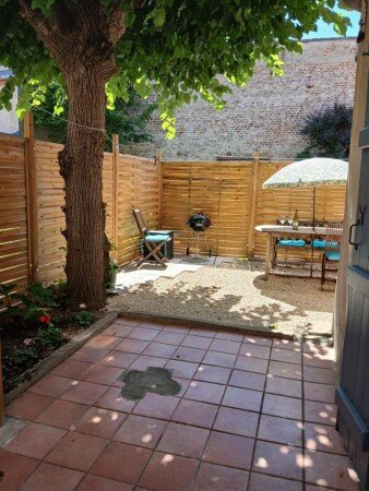 Appartement 1 chambre, avec jardin