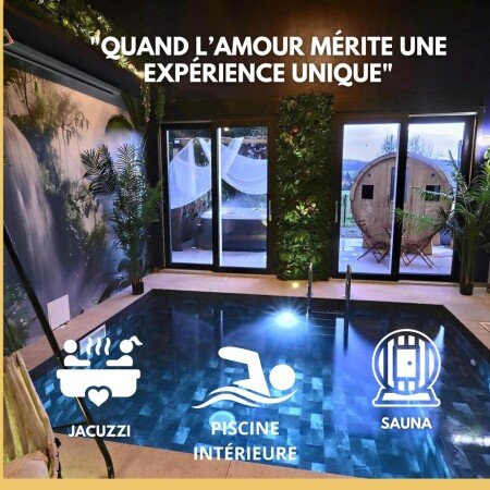 Villa 1 chambre, avec jacuzzi