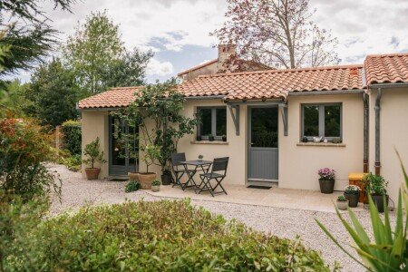Maison de campagne 1 chambre, avec jardin