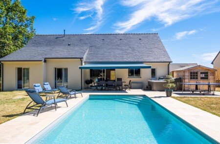 Maison 4 chambres, avec jacuzzi