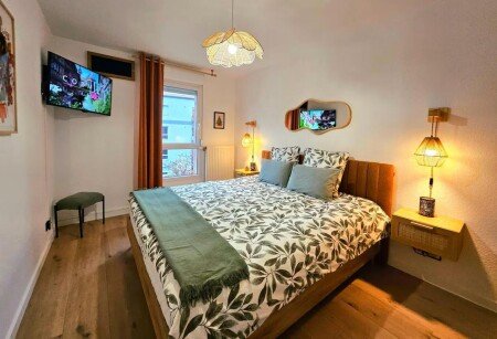 T2 cozy, 1 chambre, avec climatisation