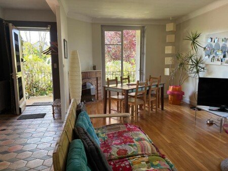 Appartement cozy, 2 chambres, avec jardin