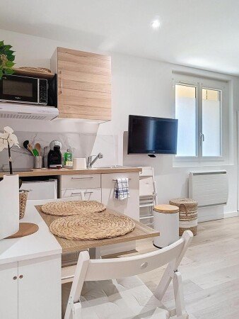 Studio 1 chambre, avec jardin