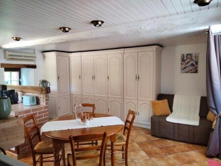 Maison 1 chambre, avec jardin