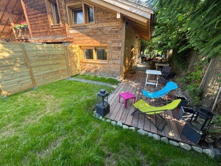 Appartement 1 chambre, avec jardin
