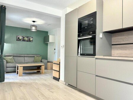 Appartement 1 chambre, avec jardin