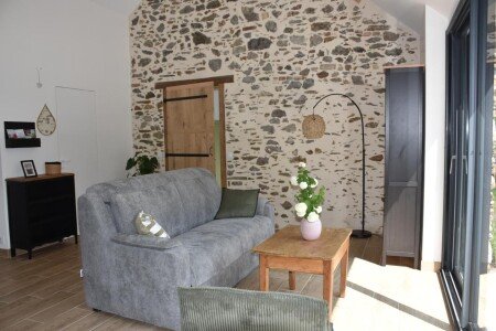 Maison 1 chambre, avec jardin