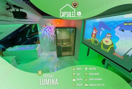 Appartement 1 chambre, avec jacuzzi