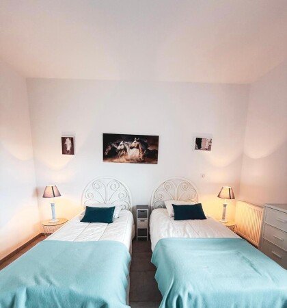 Tente 1 chambre, avec jardin