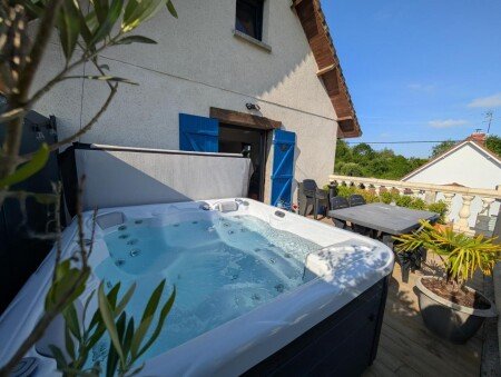 Maison 4 chambres, avec jacuzzi