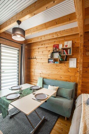 Appartement 1 chambre, avec jardin