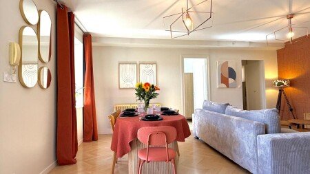 Appartement 2 chambres, avec climatisation