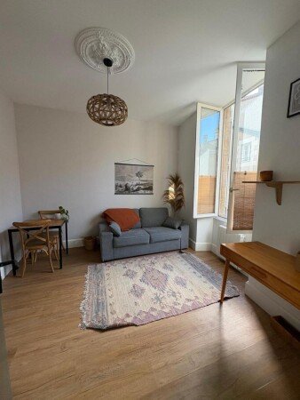 Appartement 1 chambre, avec jardin