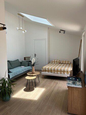 Studio 1 chambre, avec jardin