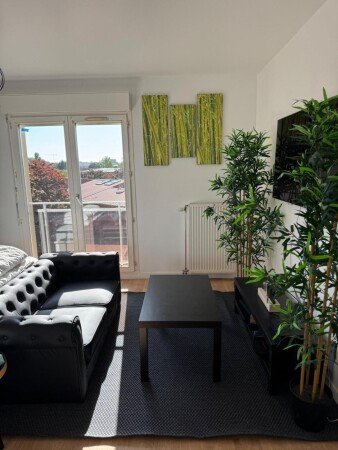 Appartement design, 1 chambre, avec climatisation