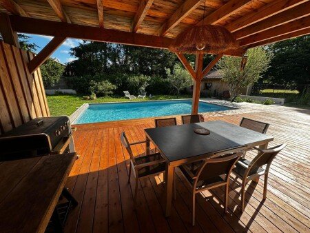 Maison 3 chambres, avec piscine