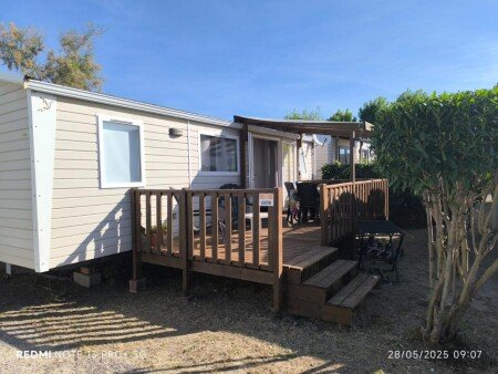 Mobil home 1 chambre, avec jacuzzi