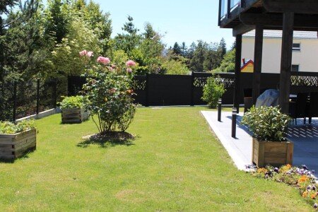 Appartement 2 chambres, avec jardin