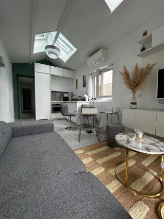 Maison 1 chambre, avec jardin