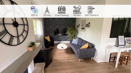 Gîte 4 chambres, avec jardin