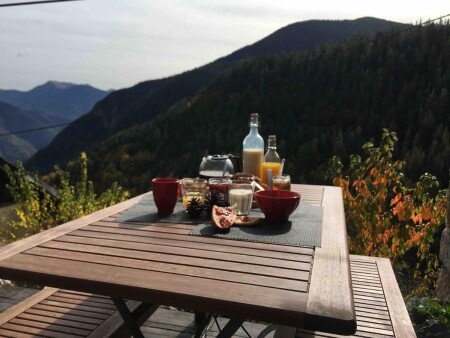 Chalet 7 voyageurs, avec jardin