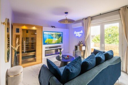 Appartement 1 chambre, avec jacuzzi