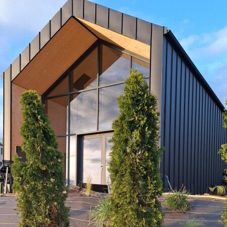 Chalet moderne moderne, 2 chambres, avec jacuzzi