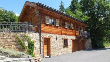 Chalet 3 chambres, avec jardin
