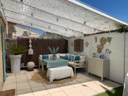 Maison 1 chambre, avec piscine