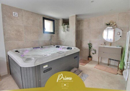 Appartement 1 chambre, avec jacuzzi