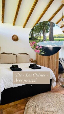 Chalet 1 chambre, avec jacuzzi