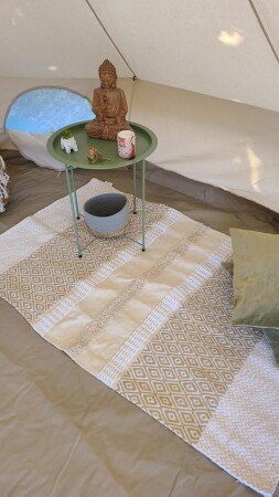 Tente 1 chambre, avec jardin