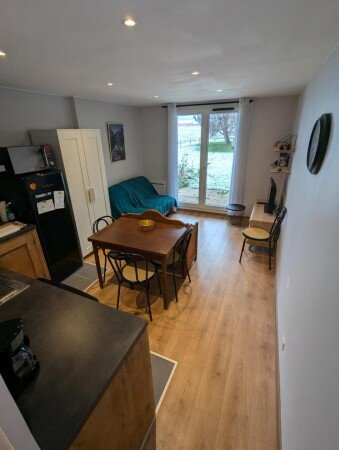 Studio 1 chambre, avec jardin