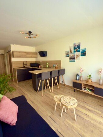 Appartement 1 chambre, avec wifi