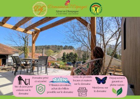 Maison 6 voyageurs, avec jardin