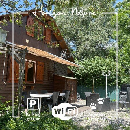 Chalet 1 chambre, avec jardin