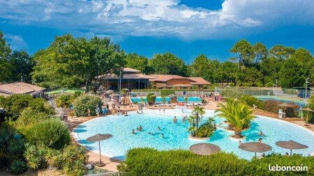 Mobil home 1 chambre, avec parking