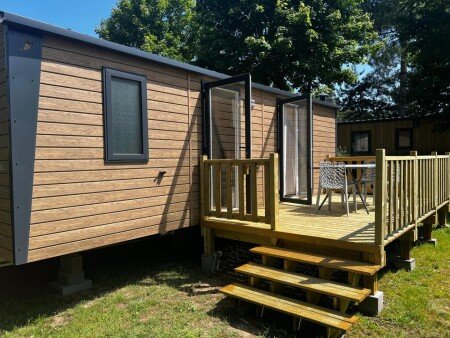 Mobil home 2 chambres, avec jacuzzi