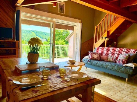 Maison 1 chambre, avec jardin