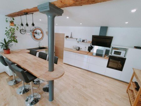 T3 2 chambres, avec jardin