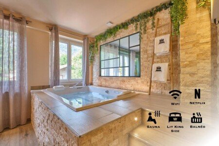 Appartement 1 chambre, avec jacuzzi