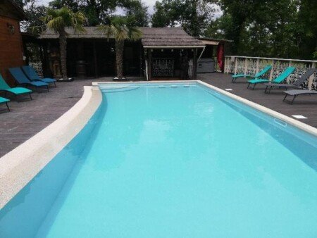 Roulotte 1 chambre, avec jacuzzi