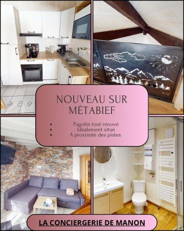 Appartement 1 chambre, avec wifi