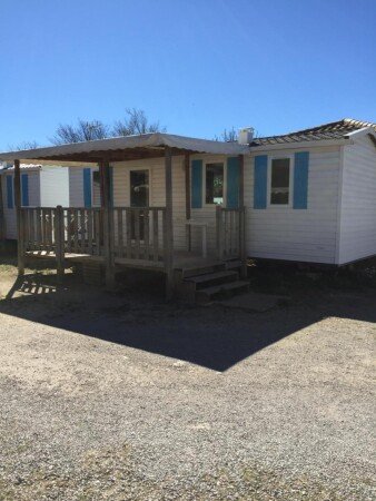 Mobil home 1 chambre, avec parking