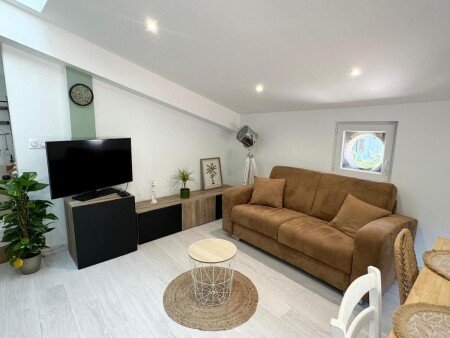 T2 cozy, 1 chambre, avec jardin