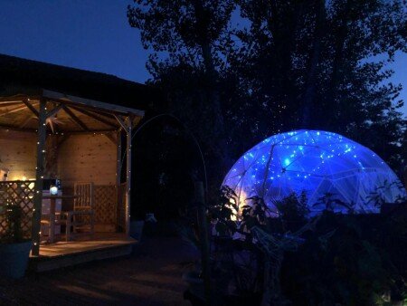 Tente 1 chambre, avec jacuzzi