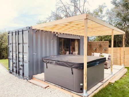 Chalet 1 chambre, avec jacuzzi